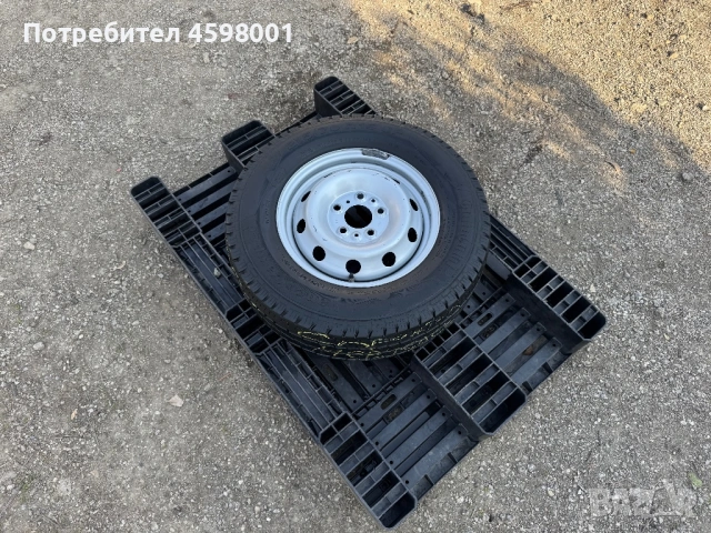 ЧИСТО НОВА Джанта 15цола 5x118+НОВА Гума Continental за Iveco Daily,Ducato,Boxer,Jumper,Movano, снимка 4 - Гуми и джанти - 53882228