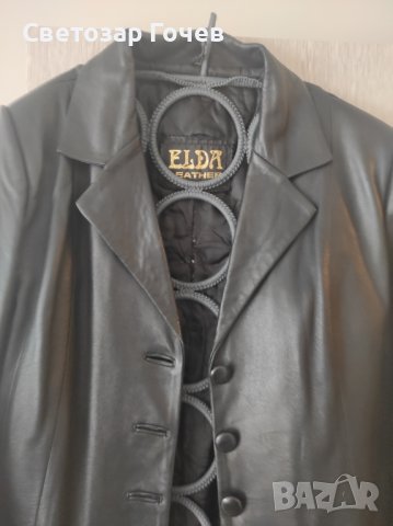 Дамско кожено яке , снимка 2 - Якета - 42356941