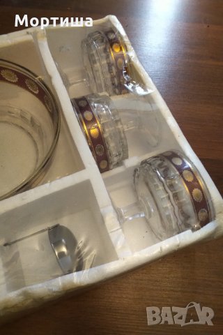 Indiana Glass Company - около 1960 г.  ретро  сервиз за пунш НАМАЛЕН, снимка 5 - Сервизи - 29266318