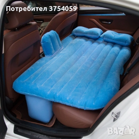 Удобен надуваем матрак (легло), приспособен  за спане в  автомобил AUTO BED, снимка 3 - Аксесоари и консумативи - 52402456