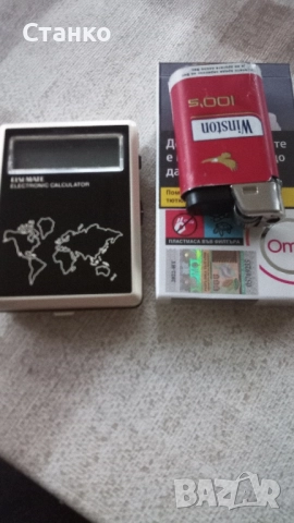 калкулатор SHARP, с хронометър , снимка 2 - Друга електроника - 52241984