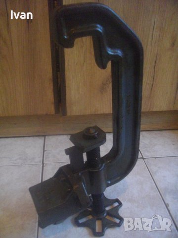 Винтова Голяма Стяга Менгеме Универсална-48см/8кг-Масивна-Стопер На Реглажа/Самостоятелен Стоеж-FWD, снимка 3 - Менгемета - 43500969