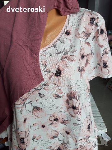 Дамска пижама с къс ръкав размер 3ХЛ , снимка 10 - Пижами - 25568714