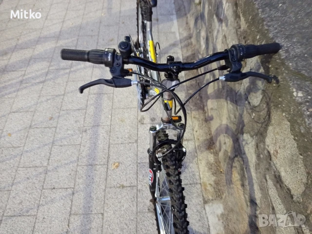 26 цола алуминиев велосипед с 21 скорости усилени капли амортисьори предни и задни , снимка 10 - Велосипеди - 50911618