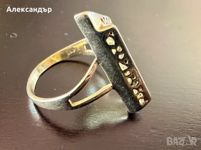 Дамски златен пръстен 4.25 гр., снимка 4 - Пръстени - 56516062