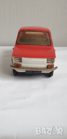 Ретро играчка кола Polski Fiat 126p CZZ40-46 Чехословакия
