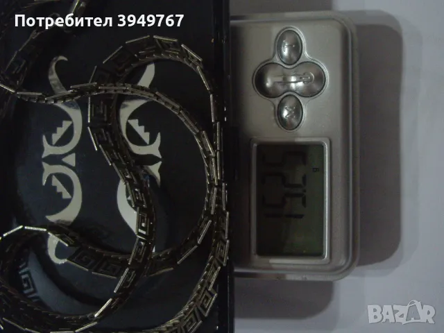 Старо сребърно колие., снимка 5 - Колиета, медальони, синджири - 49315638