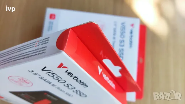 НОВ SSD VERBATIM VI550 S3 2.5" 256 GB , снимка 4 - Твърди дискове - 55768143