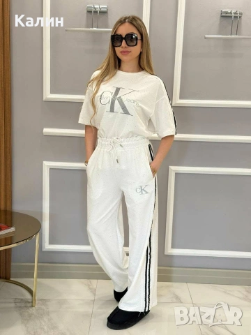 Дамски комплекти CK - два цвята - 39€, снимка 3 - Спортни екипи - 53972179