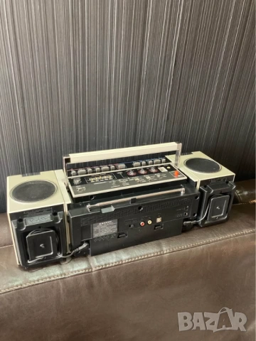 SANYO M-W24K VINTAGE RETRO BOOMBOX радио касетофон, снимка 11 - Радиокасетофони, транзистори - 54013742