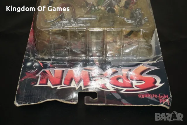 Рядка Фигура 1998 McFarlane Spawn IV Unmasked Series 12 Action Figure With 5 Weapons NEW SEALED, снимка 11 - Колекции - 56241982