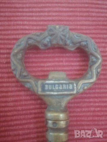 Месингов тирбушон ключ. , снимка 5 - Антикварни и старинни предмети - 31463405