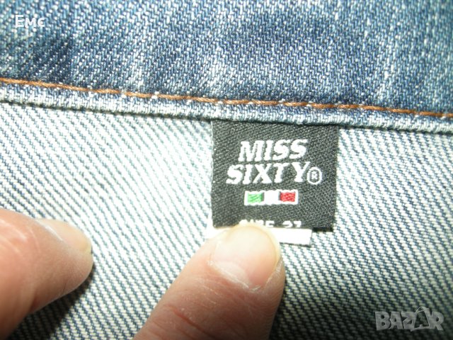 Дамско дънково яке MISS SIXTY, снимка 4 - Якета - 42330789