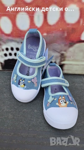 Английски детски кецки с Bluey-George, снимка 4 - Детски пантофи - 50807978