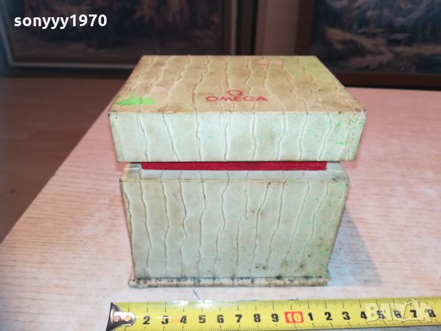 ПОРЪЧАНА-OMEGA-13х12х10см-КУТИЯ ВНОС FRANCE, снимка 8 - Колекции - 31833270