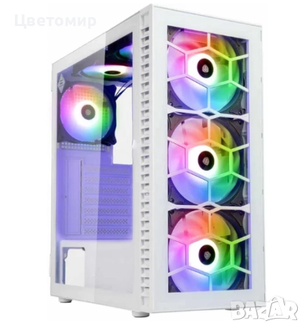 Геймърски компютър i7-12700F, RTX 4060, 32GB RAM, 2TB NVME