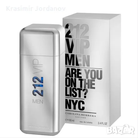 Carolina Herrera 212 VIP MEN, снимка 4 - Мъжки парфюми - 48511158