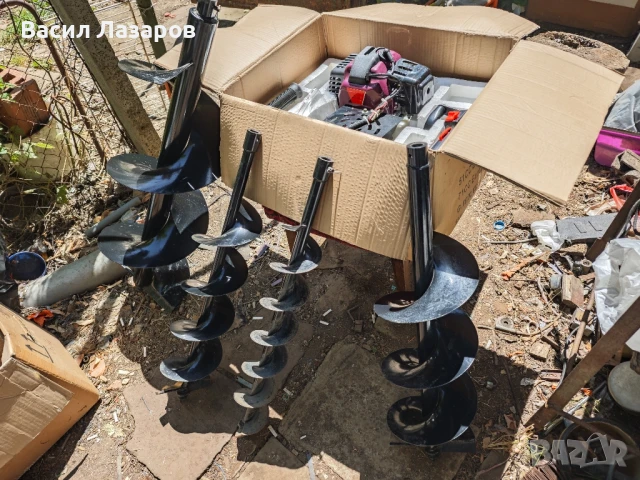 Машина за правене на дупки в почва 71cc earth drill, снимка 2 - Други инструменти - 50779850