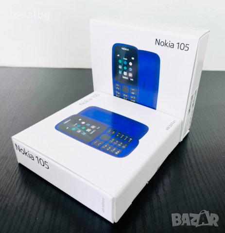 НОВ! Nokia 105 4th Edition Black 2г. Гаранция!, снимка 3 - Nokia - 39303405
