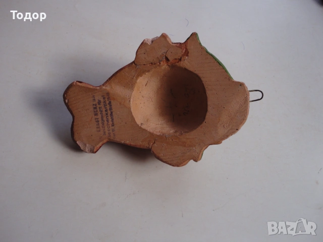 Керамична маска фигура Ernst Henz 1976, снимка 4 - Антикварни и старинни предмети - 54086439