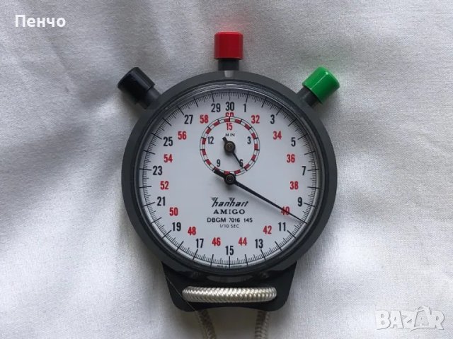 стар джобен хронометър "Hanhart" AMIGO - MADE IN GERMANY, снимка 1