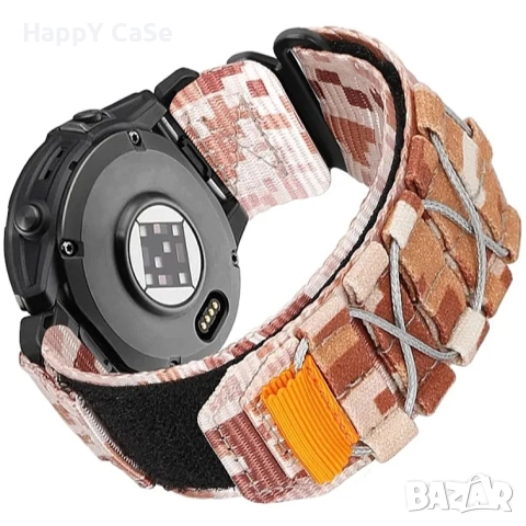 MILITARY QUICKFIT Каишка за Garmin Fenix/Instinct/Enduro/Epix/Quatix/Tactix, снимка 10 - Каишки за часовници - 51454620