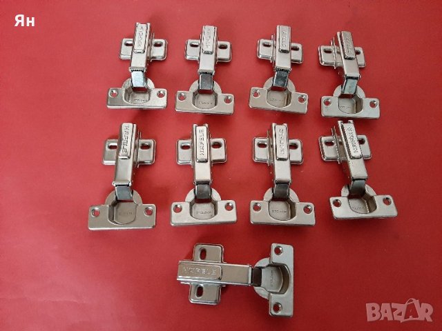  HAFELE 2A10 Панти и Механизми за Шкафове на Мебели-9бр. 