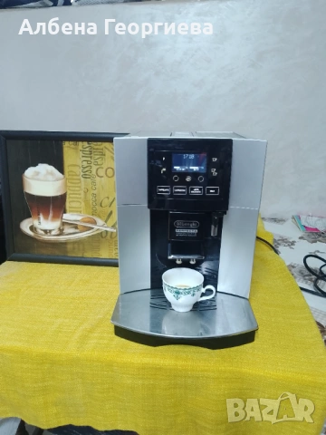 Кафе автомат Delonghi Perfecta Cappuccino grahic touch , снимка 11 - Кафемашини - 53354202