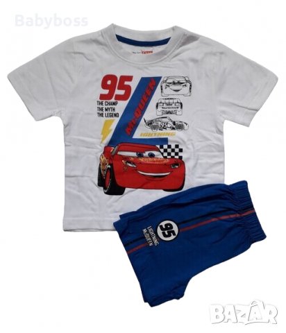 Лятна пижама за момче Макуин Светкавицата Cars Disney, снимка 1 - Детски пижами - 39682326