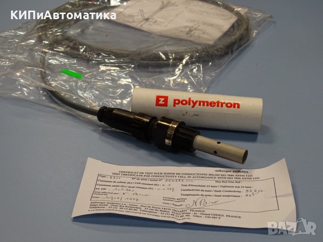сензор Zellweger Polymetron 8311 conductivity sensor, снимка 11 - Резервни части за машини - 37204372