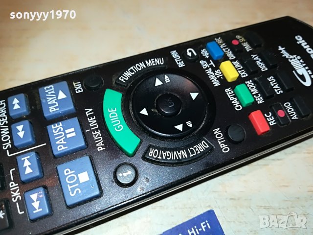 panasonic remote hdd & dvd-RECORDER-внос швеицария, снимка 5 - Дистанционни - 29592461