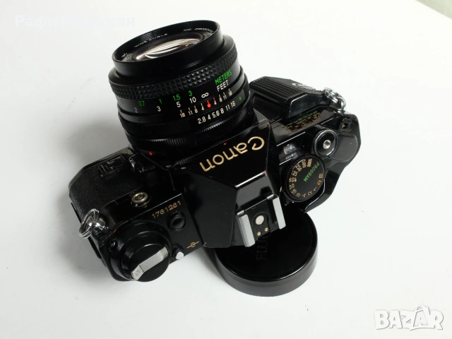 Легендата SLR "CANON AE-1 Program"-черен, тестван, отличен, снимка 4 - Фотоапарати - 54048163