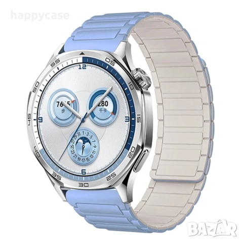 MAGNETIC Каишка за смарт часовник Huawei Watch/Samsung/Apple/Xiaomi/Garmin/Amazfit/Casio/Honor, снимка 7 - Каишки за часовници - 47882996