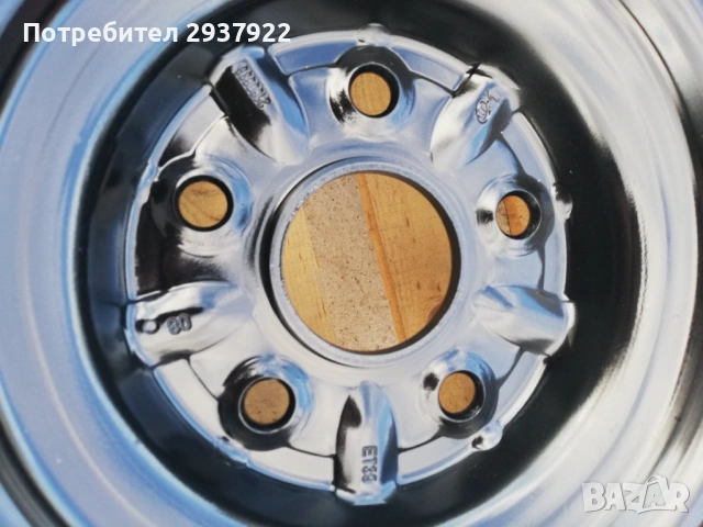 Железни джанти 16' 5х114.3 ет39/60.1ц.о , снимка 4 - Гуми и джанти - 52462590
