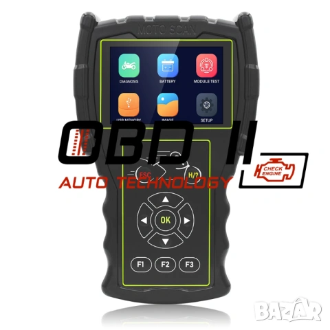 JDiag M100 Pro Full Set Диагностичен Инструмент за Мотоциклети и Коли