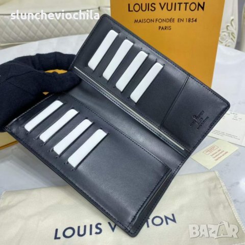 brazza wallet louis vuitton Порфейл, снимка 9 - Портфейли, портмонета - 40009482