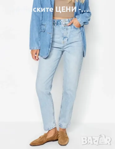 НОВИ Дамски дънки Размер 34 , снимка 2 - Дънки - 50193404