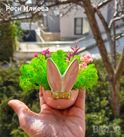 Декорация за Великден със скандинавски мъх, снимка 2 - Декорация за дома - 53888824