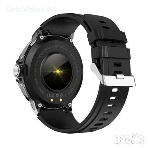 Мъжки SMART часовник V69 с голям 1.85″ дисплей, снимка 2 - Мъжки - 54247590