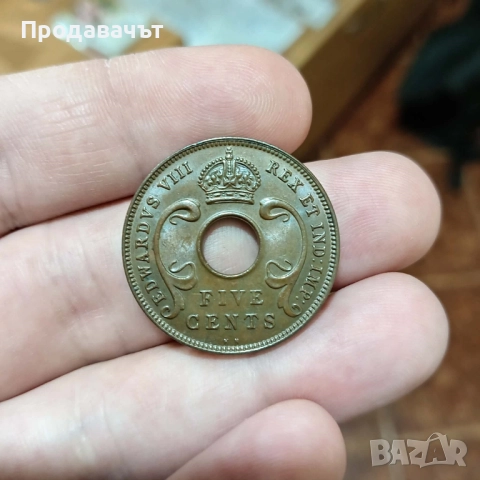5 цента 1936 г. Британска Източна Африка