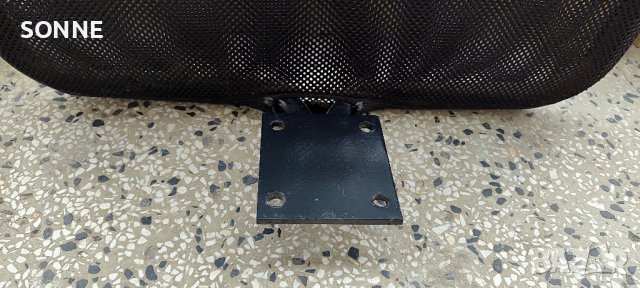 Oблегалка за стол – черна мрежа и еко кожа, снимка 8 - Столове - 42204682