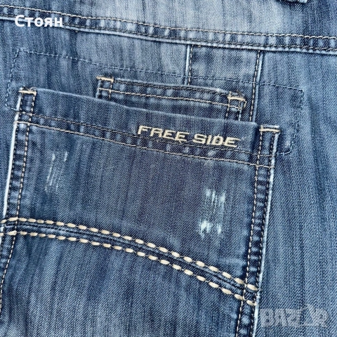 FreeSide Biker Jeans, снимка 4 - Дънки - 51374779