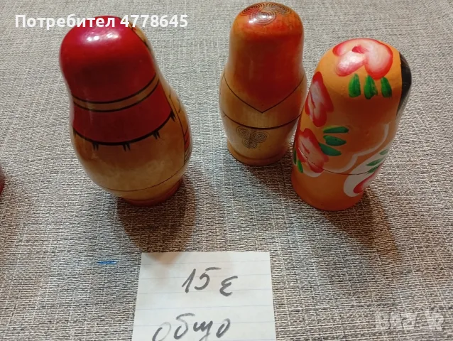 ретро матрьошки за , снимка 5 - Колекции - 56350684