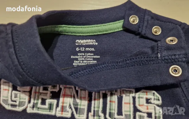Бебешко боди GYMBOREE, снимка 2 - Бодита за бебе - 48980879