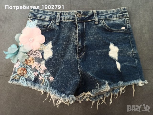 Къси дънкови панталонки