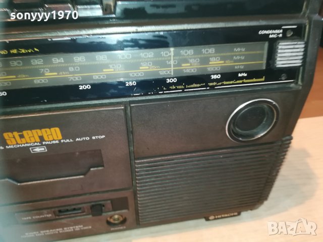 hitachi trk-5190ew japan 0703212013, снимка 12 - Радиокасетофони, транзистори - 32076192