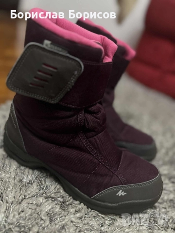 Зимни ботуши №37 Quechua , снимка 4 - Детски боти и ботуши - 52591843