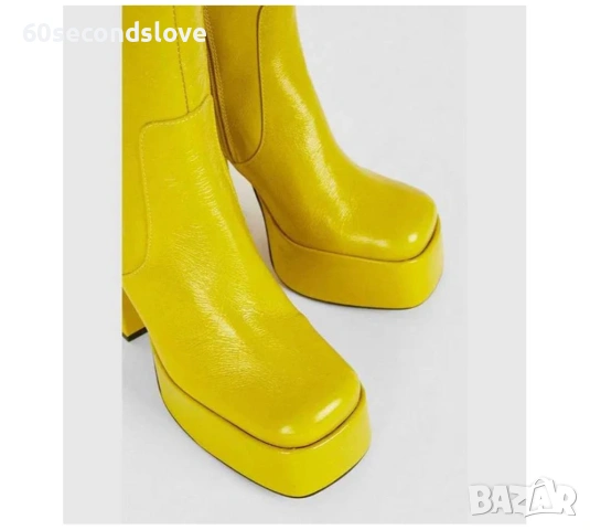 KAREN MILLEN уникални нови ботуши естествена кожа 40 номер, снимка 2 - Дамски ботуши - 53164269