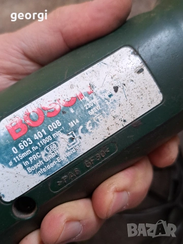 ъглошлайф Bosch 680w, снимка 7 - Други инструменти - 53973380