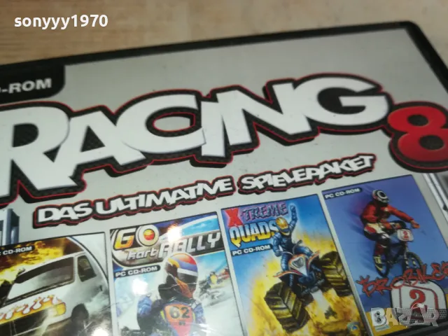 RACING 8 PC GAME-ВНОС GERMANY 1003251746, снимка 6 - Игри за PC - 49438180